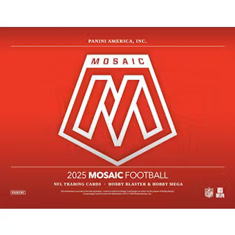 2025 Panini Mosaic Football Hobby Mega 20 Box Case