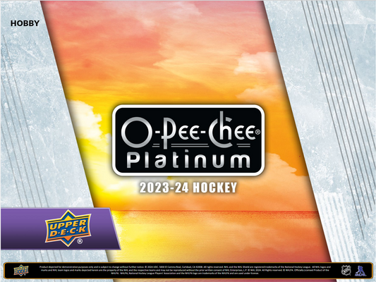2023-24 O-Pee-Chee Platinum Hockey Hobby Box